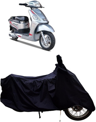 KEDIT Two Wheeler Cover for Hero(Electric NYX e5 BS6, Black)