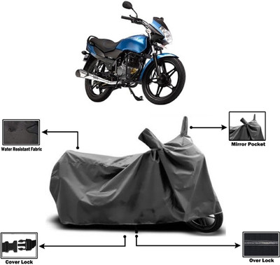 Amexride Two Wheeler Cover for LML(Freedom, Grey)