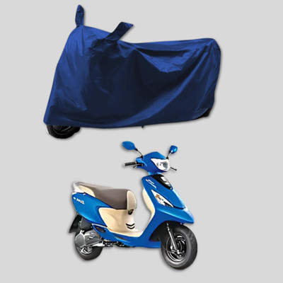AviYEstore Two Wheeler Cover for TVS(Zest 110, Blue)