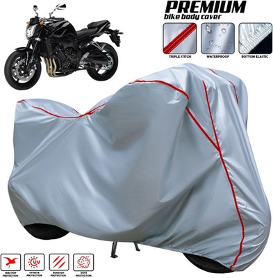 xodi Waterproof Two Wheeler Cover for Yamaha(FZ1, Silver, Red, Multicolor)