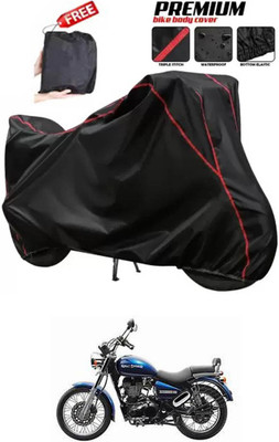 DeepShakshi AUTOMOTIVE Two Wheeler Cover for Royal Enfield(Thunderbird 350, Black)
