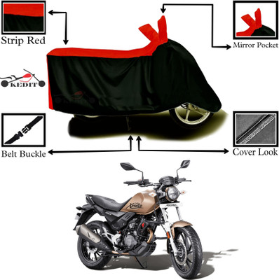 Aveek Two Wheeler Cover for Hero(Xpulse 200T, Red, Black)