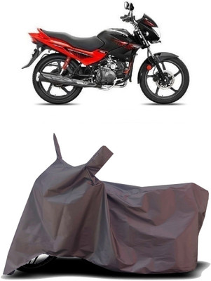 VESMEI Two Wheeler Cover for Hero(Glamour Programmed FI, Blue)