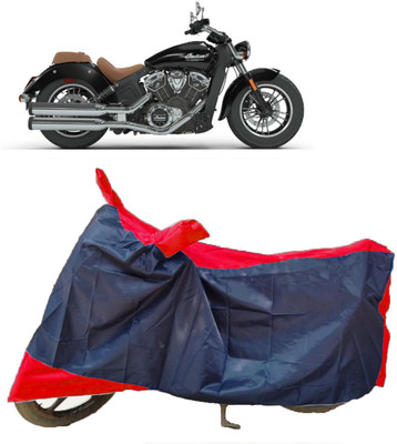 AutoKick Two Wheeler Cover for Indian(Scout, Multicolor)