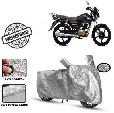 Autoinnovation Waterproof Two Wheeler Cover for TVS(Radeon, Silver)