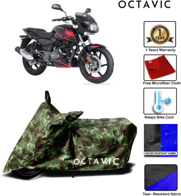 octavic Waterproof Two Wheeler Cover for Bajaj(Pulsar 150, Green)