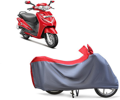 EGAL Two Wheeler Cover for Hero(Duet LX 110CC, Red)