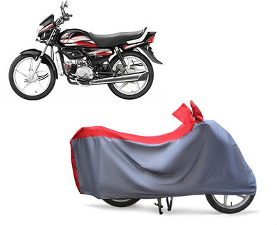 EGAL Two Wheeler Cover for Hero(HF Deluxe i3s, Red)