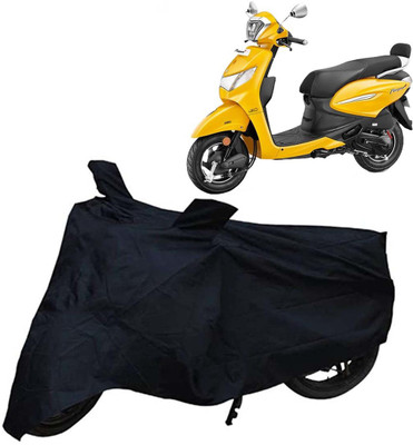 Hylex Two Wheeler Cover for Hero(Pleasure+ 110, Black)