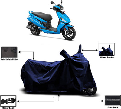 AASHTIK MART Two Wheeler Cover for Hero(Maestro Edge 125, Blue)