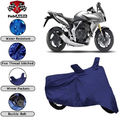 DeepShakshi AUTOMOTIVE Waterproof Two Wheeler Cover for Honda(CBF 1000, Blue)
