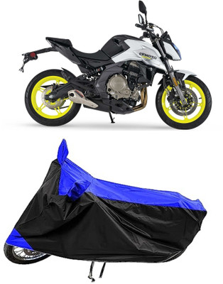MMSSTAR Two Wheeler Cover for CFMoto(650 NK BS6, Blue)