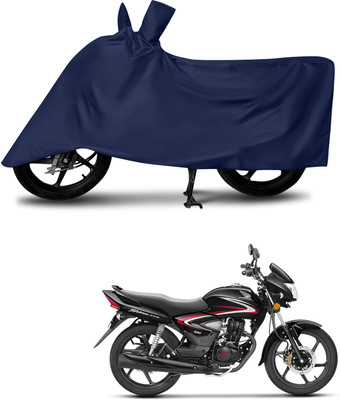 Mdstar Waterproof Two Wheeler Cover for Honda(CB Shine, Blue)