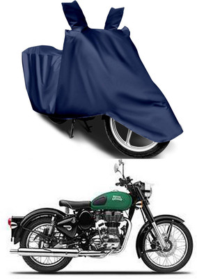 Furious3D Two Wheeler Cover for Royal Enfield(Meteor, Blue)