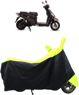 Coxtor Waterproof Two Wheeler Cover for Hero(Electric NYX HX, Yellow)