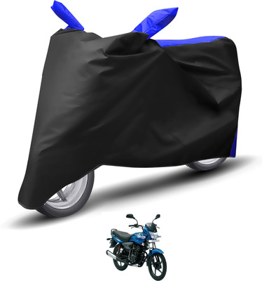 Caronix Waterproof Two Wheeler Cover for Bajaj(Platina 125, Blue)