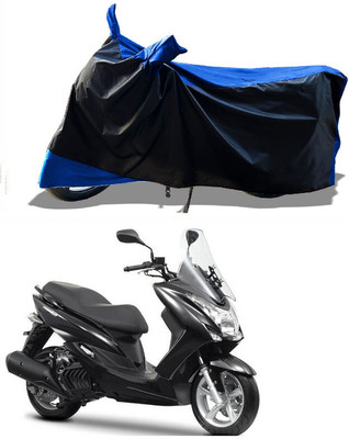 AESTRYD Two Wheeler Cover for Yamaha(Majesty S 155 maxi BS6, Blue)