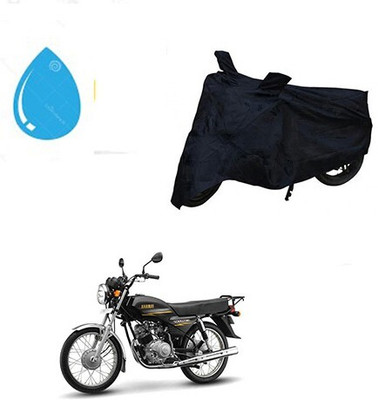 DeepShakshi AUTOMOTIVE Waterproof Two Wheeler Cover for Yamaha(Crux, Black)