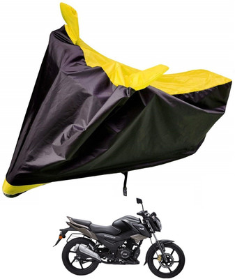 MOCKHE Two Wheeler Cover for TVS(Raider, Yellow)