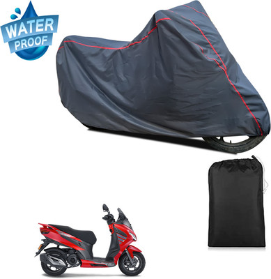 PAGORA Waterproof Two Wheeler Cover for Aprilia(SXR 160 BS6, Grey)