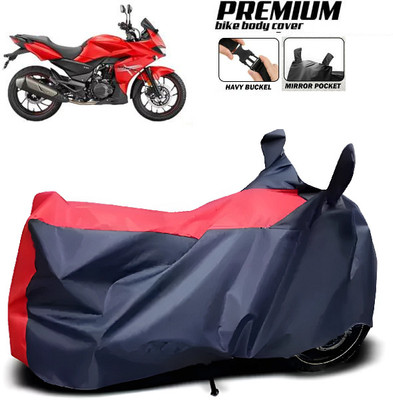 smwzxyu Waterproof Two Wheeler Cover for Honda, Bajaj, Hero, TVS(Red, Blue)