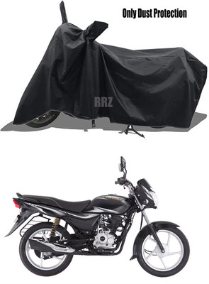 RRZ Two Wheeler Cover for Bajaj(Platina 110, Black)