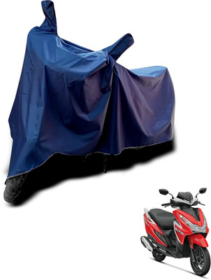 SK AUTO Two Wheeler Cover for Honda(Grazia BS6, Blue)