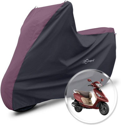Neodrift Two Wheeler Cover for Vespa(Vespa SXL 150, Maroon, Black)