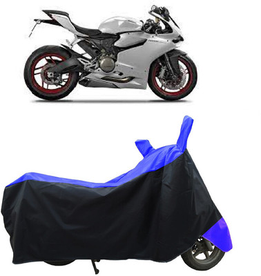 Coxtor Waterproof Two Wheeler Cover for Ducati(899 Panigale, Blue)