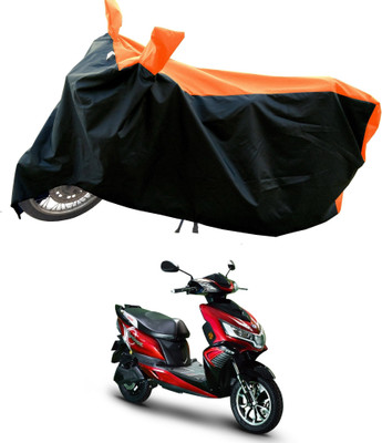 AESTRYD Two Wheeler Cover for Okinawa(i-Praise, Orange)