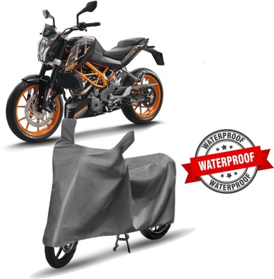 APNEK Two Wheeler Cover for KTM(250 Duke, Grey)