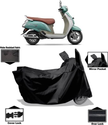 LIFE TO HUB Two Wheeler Cover for Ather, KTM, Piaggio, Royal Enfield, Suzuki(Monster 796 S2R, Black)