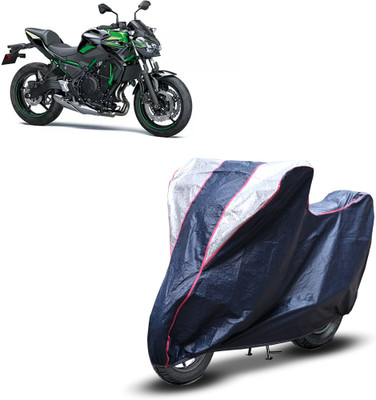 GGK RANTAL Waterproof Two Wheeler Cover for Kawasaki(Z650, Multicolor)