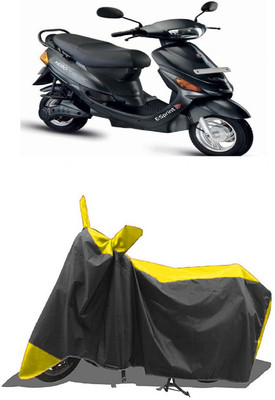 SUGASHRI Waterproof Two Wheeler Cover for Hero(E Sprint, Yellow, Black)
