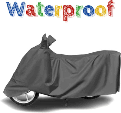 BigFly Waterproof Two Wheeler Cover for Honda(Livo, Grey)
