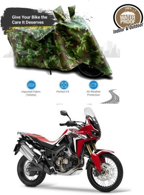 Furious3D Waterproof Two Wheeler Cover for Honda(CRF1000L Africa Twin, Multicolor)