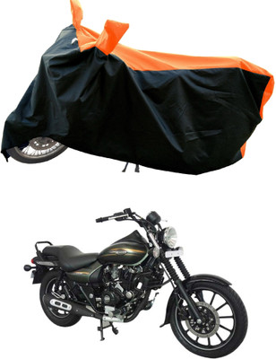 AESTRYD Two Wheeler Cover for Bajaj(Avenger 220 Street, Orange)