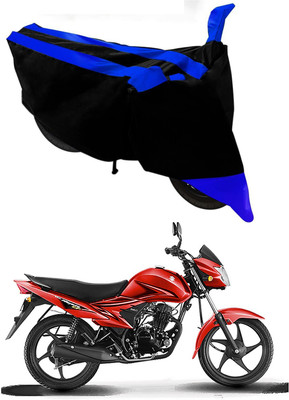Mdstar Waterproof Two Wheeler Cover for Suzuki(Hayate EP, Blue, Black)