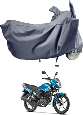 Amexride Two Wheeler Cover for Yamaha(Saluto BS6, Grey)