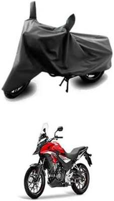 Tritika Waterproof Two Wheeler Cover for Honda(CB300R, Grey)