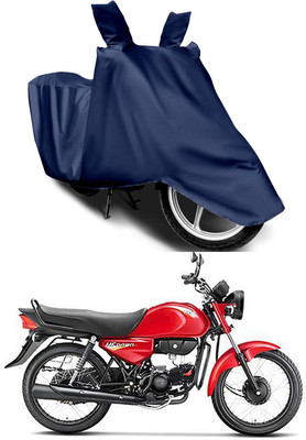 MWBB Two Wheeler Cover for Hero(HF Dawn, Blue)