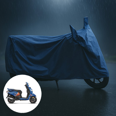 PAGORA Waterproof Two Wheeler Cover for Hero(Pleasure+ 110, Blue)