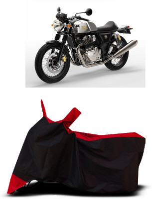 VESMEI Two Wheeler Cover for Royal Enfield(650GT, Red)