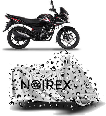 NOIREX Two Wheeler Cover for Bajaj(Discover 150 f, Silver)