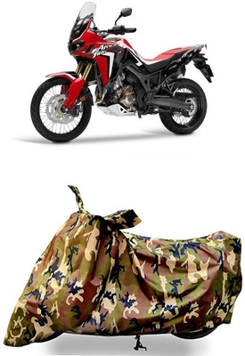 VESMEI Waterproof Two Wheeler Cover for Honda(CRF1000L Africa Twin, Multicolor)