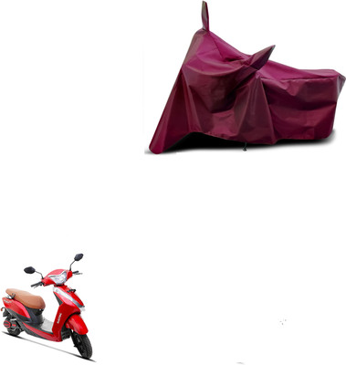 Aoriyon Waterproof Two Wheeler Cover for Ampere(Magnus Pro, Maroon)