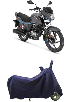 Coxtor Waterproof Two Wheeler Cover for Hero(New Glamour, Blue)