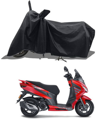 PAGORA Waterproof Two Wheeler Cover for Aprilia(SXR 160 BS6, Black)