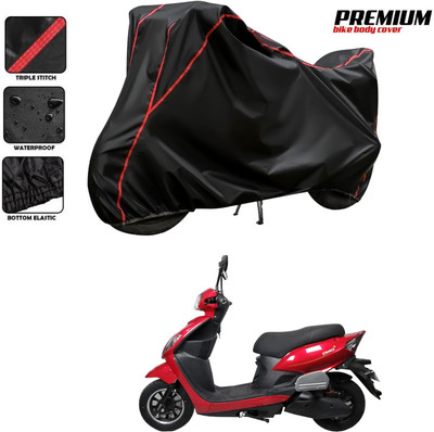 SThanaveX Waterproof Two Wheeler Cover for PURE EV(Black)