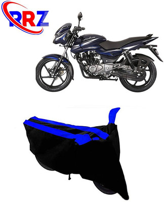 RRZ Waterproof Two Wheeler Cover for Bajaj(Pulsar, Black, Blue)
